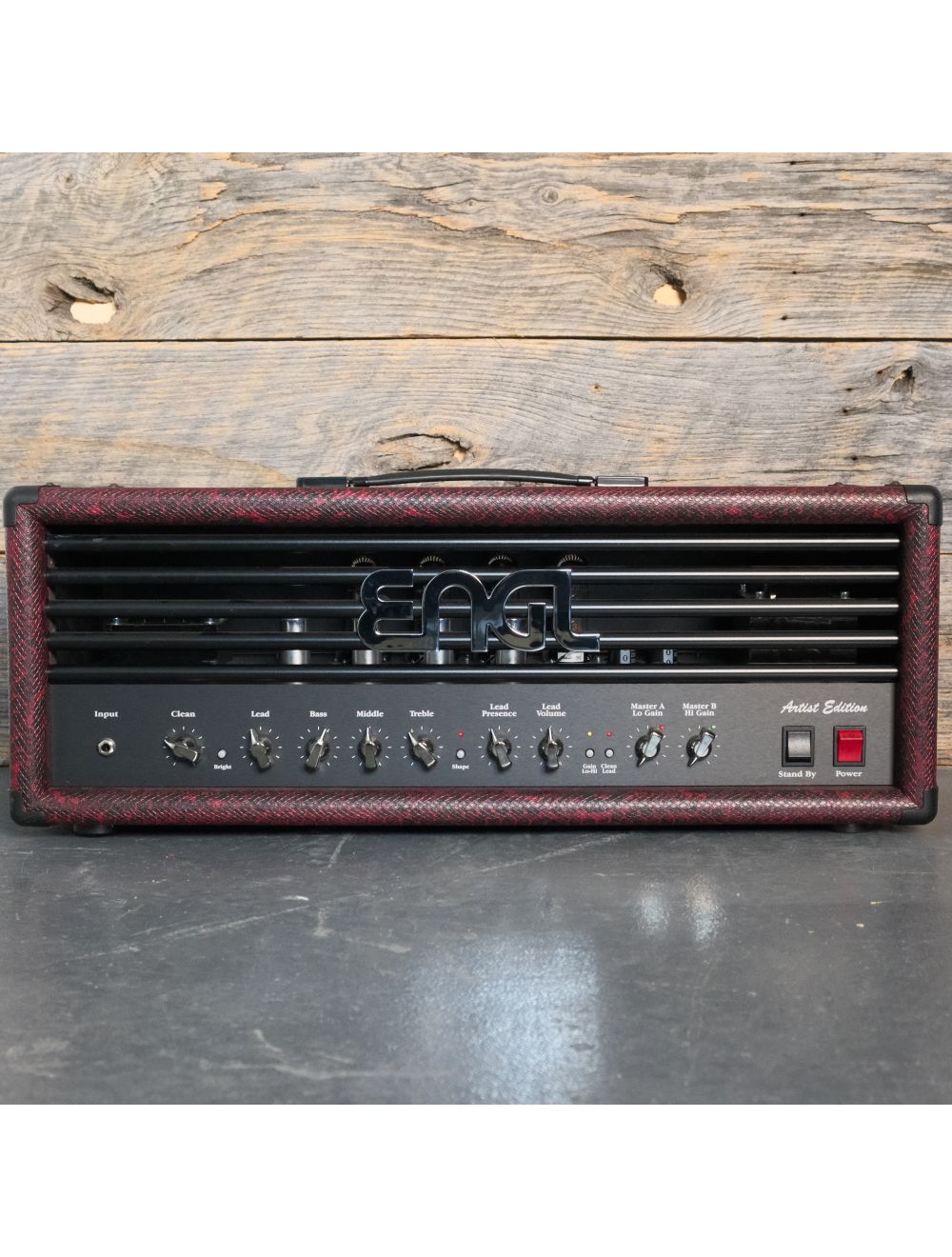 ENGL E651 Custom Shop Artist Edition 100 Guitar Amp Head - Red Snakeskin