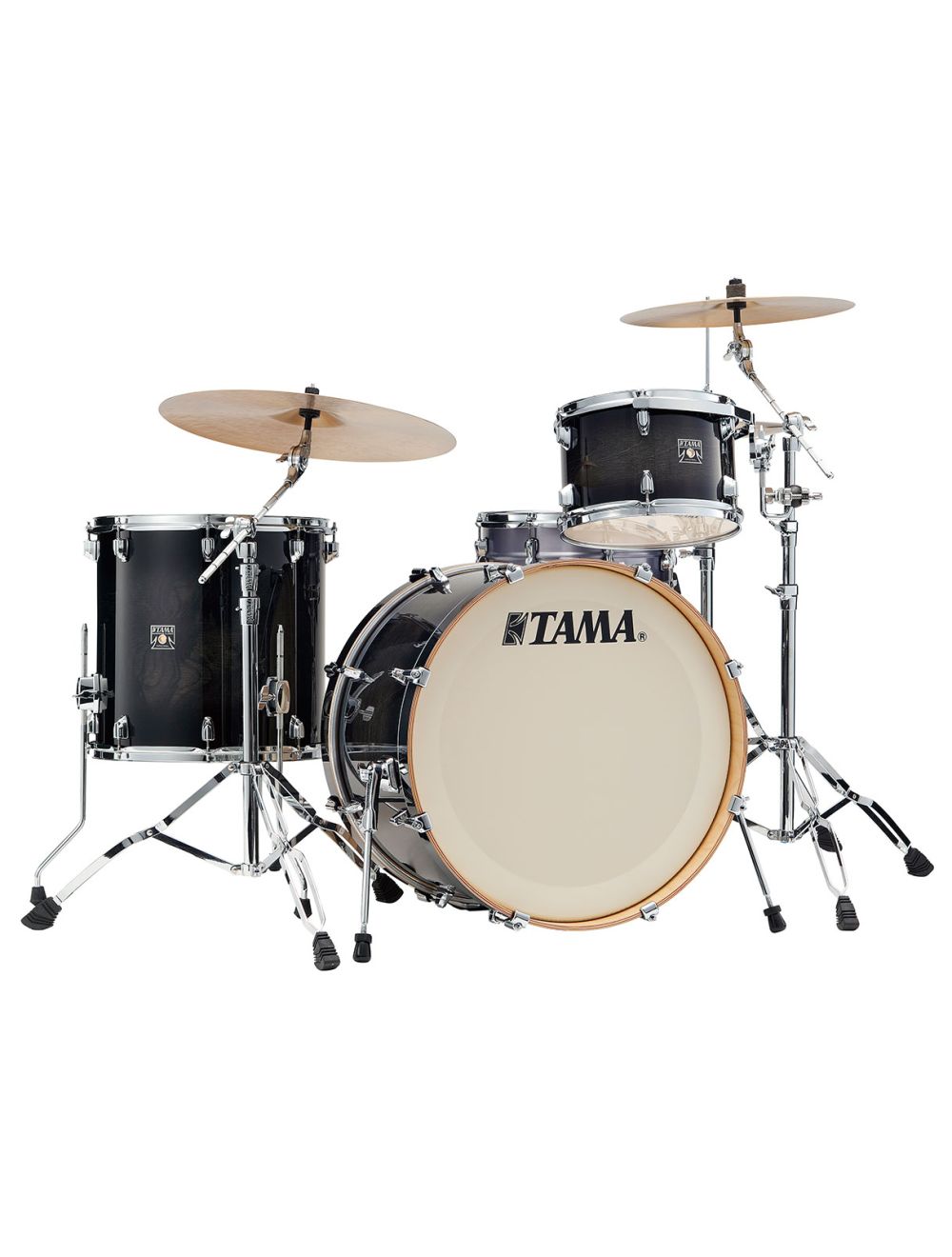 Tama Superstar Classic 3-pc Shell Pack - Transparent Black Burst