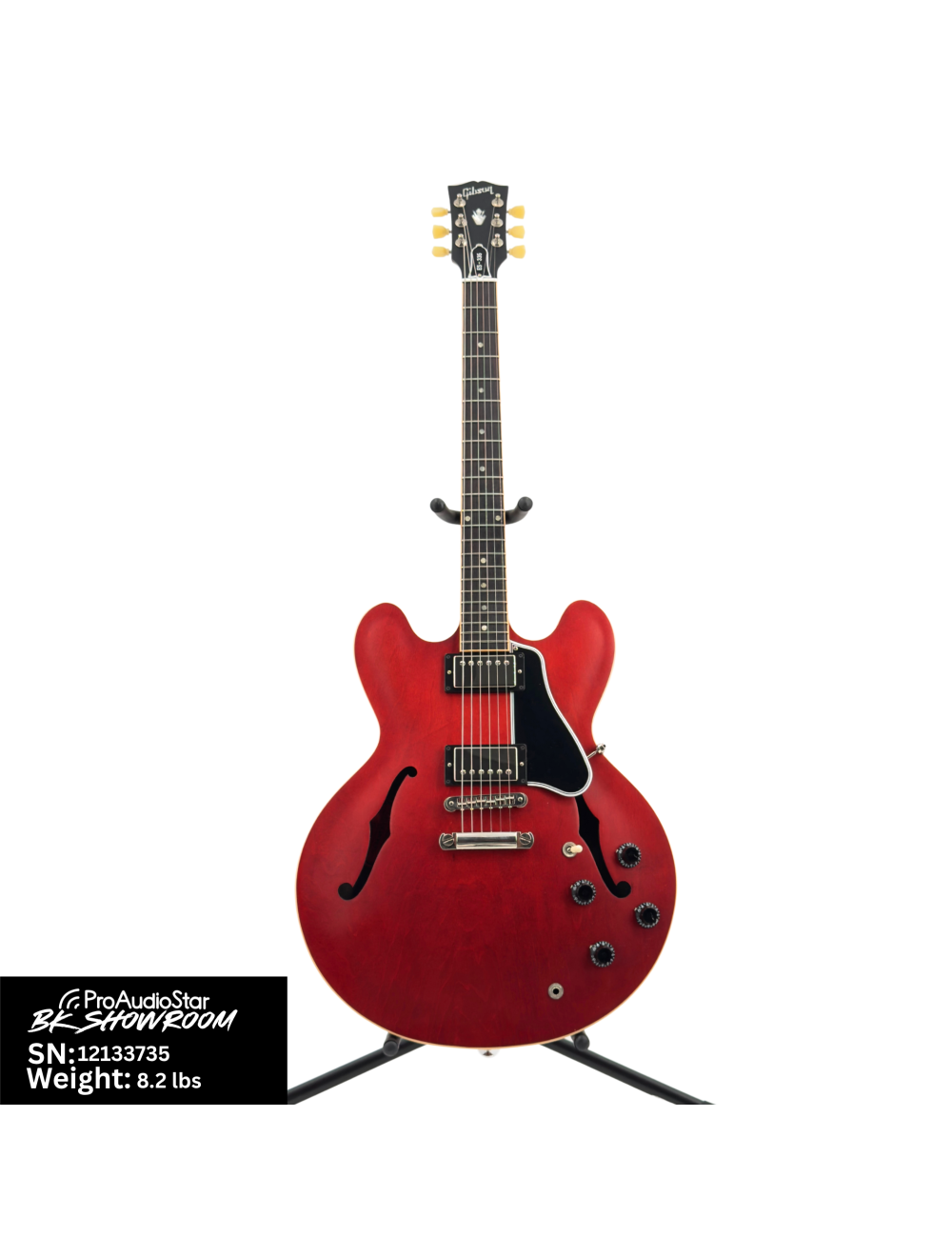Used Gibson 2013 ES-335 Semi-Hollowbody Guitar - Satin Cherry w/OHSC
