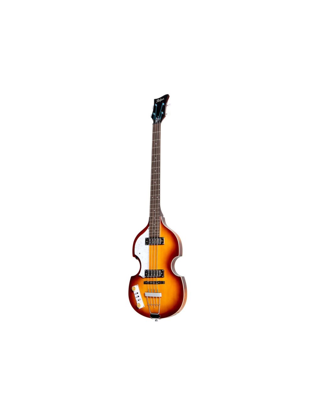 Hofner Pro Edition Violin Bass Guitar Left Handed Sunburst