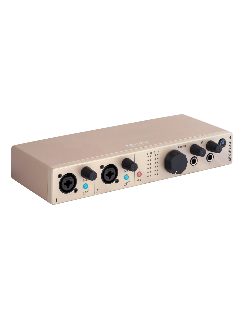 Arturia MiniFuse 4 USB-C Audio Interface - Champagne Edition