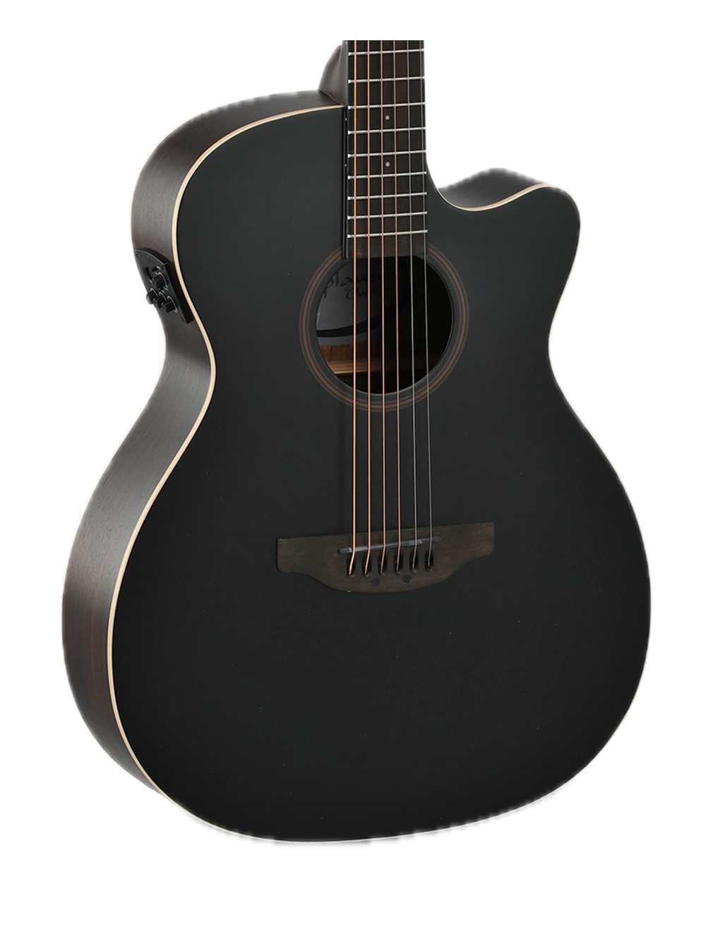 Ovation Applause AEO-69-5S Jump OM A/E Guitar - Dark Matter - Open Box