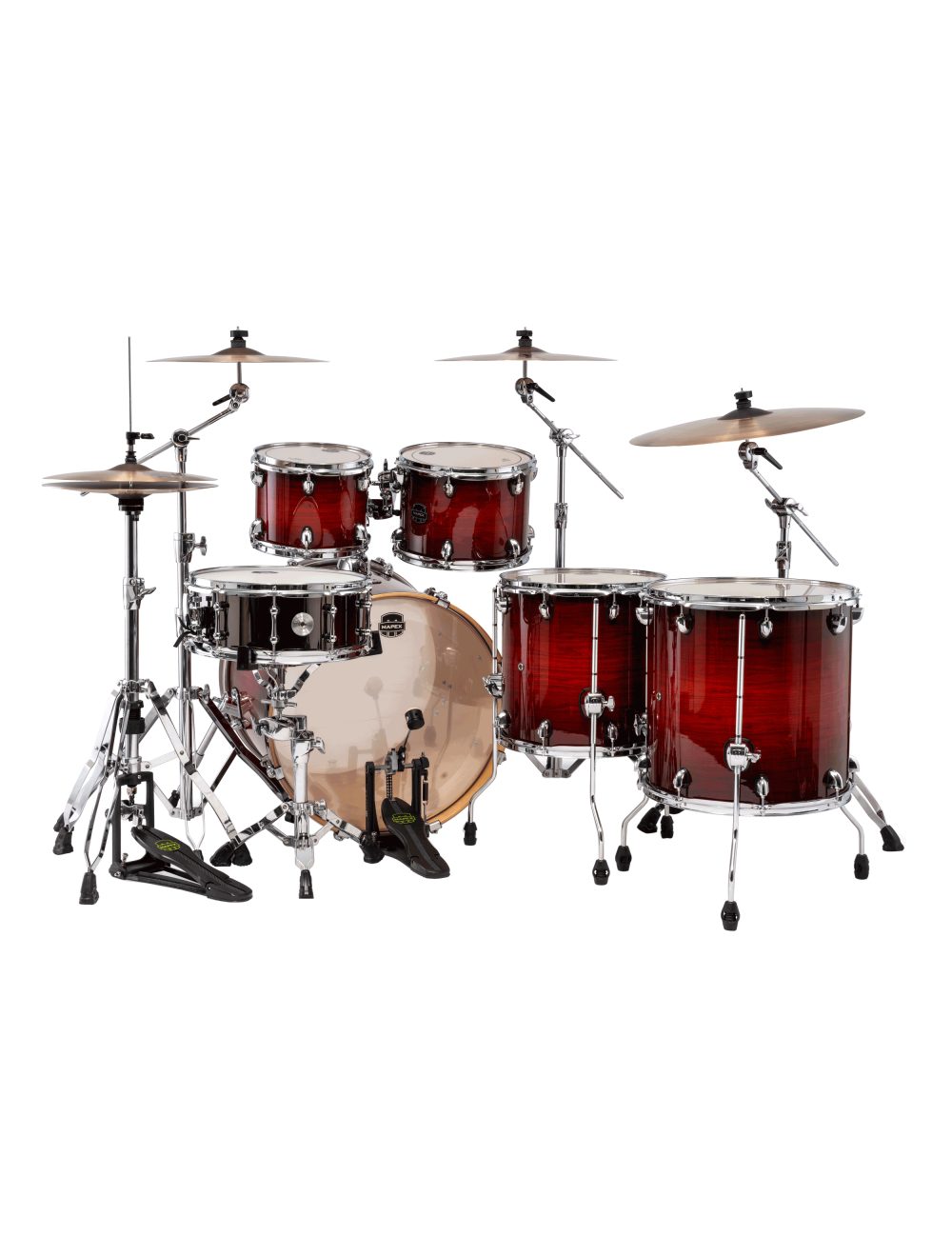 Mapex Armory Studioease 6-Pc Shell Pack w/22" Kick - Red Onyx Burst - Open Box