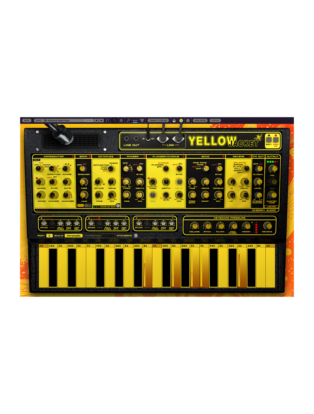 Cherry Audio Yellowjacket Synthesizer
