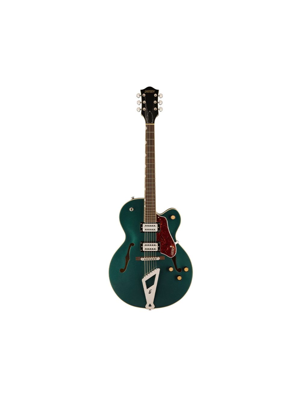 Green gretsch hollow body on sale