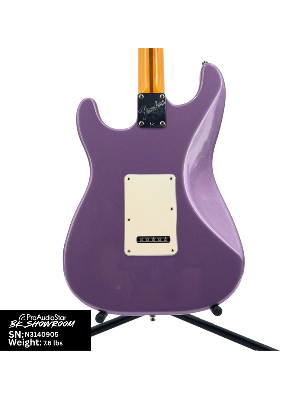 Used Fender 1993 Jeff Beck Signature Stratocaster - Purple