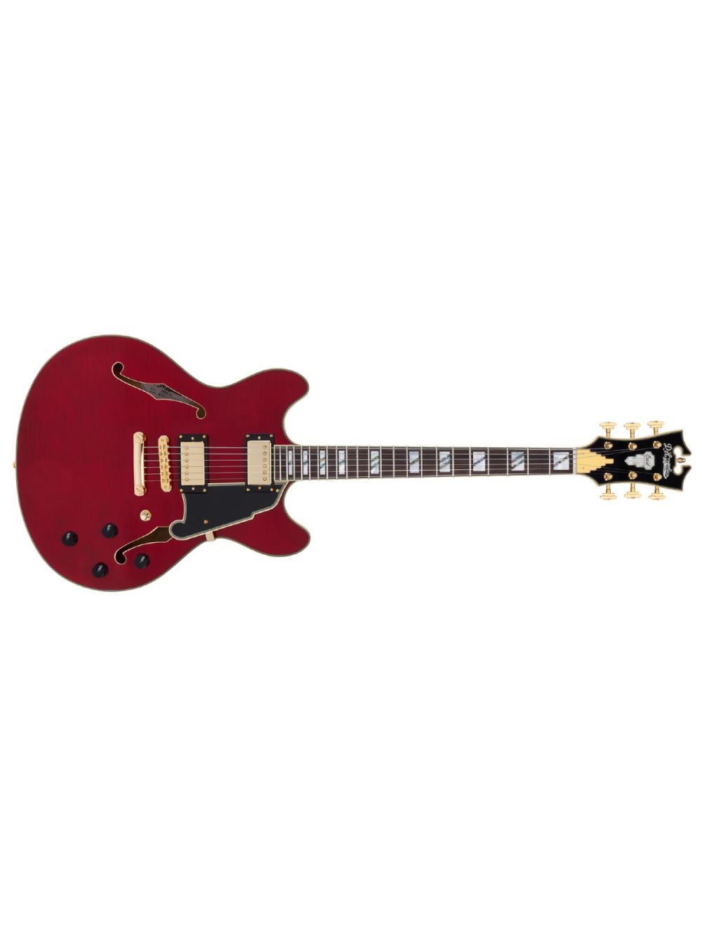 D'angelico Excel DC w/ Stop-Bar Tailpiece - Trans Cherry - B-Stock