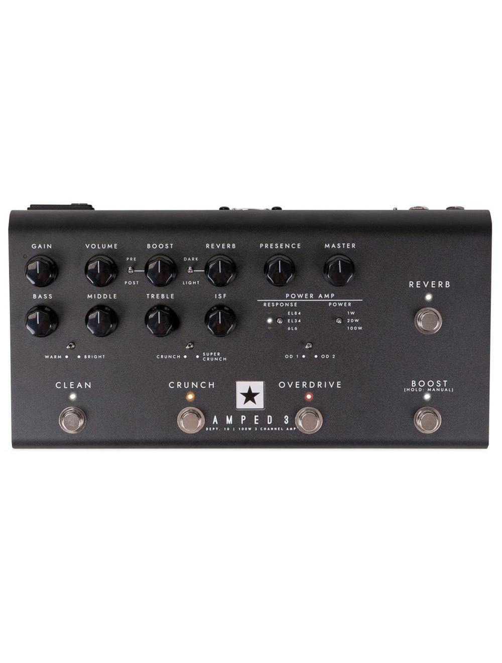 Blackstar AMPED 3 100-Watt 3-Channel Floorboard Amp