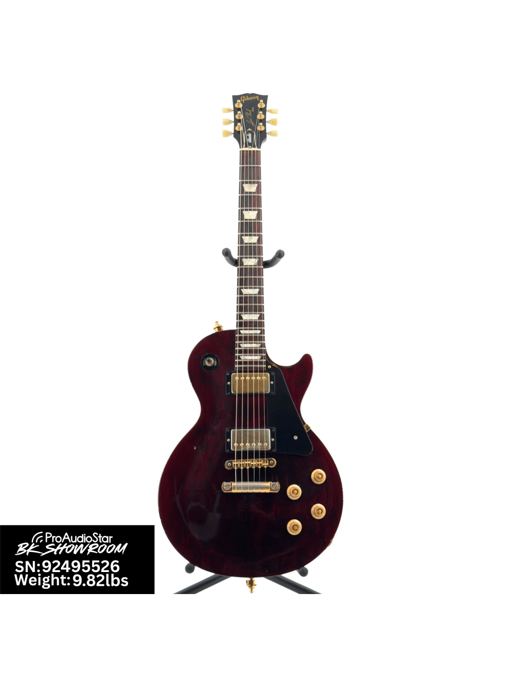 Used Gibson 1995 Les Paul Studio Wine Red