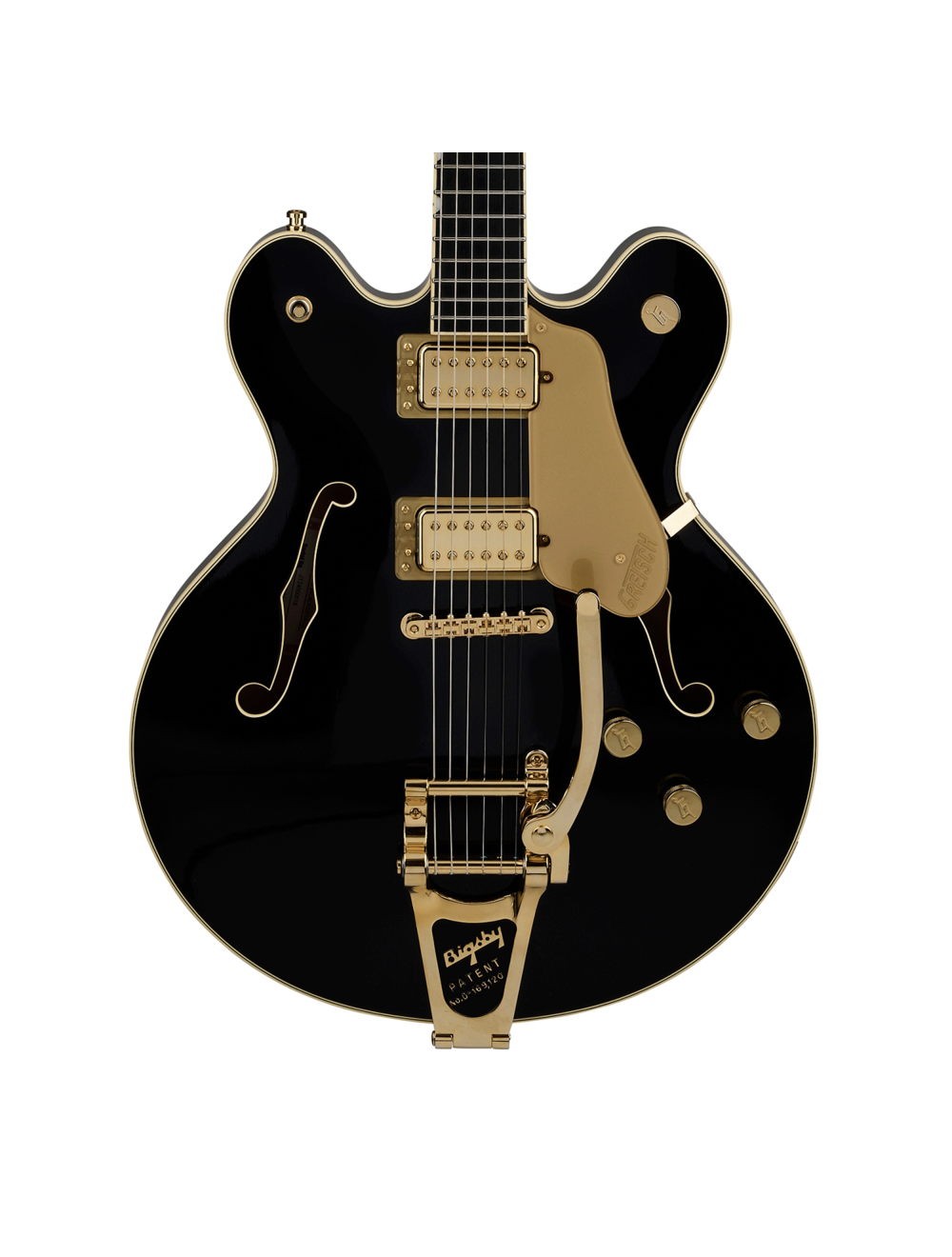 Used Gretsch Broadkaster LX Center Block w/ String-Thru Bigsby - Black