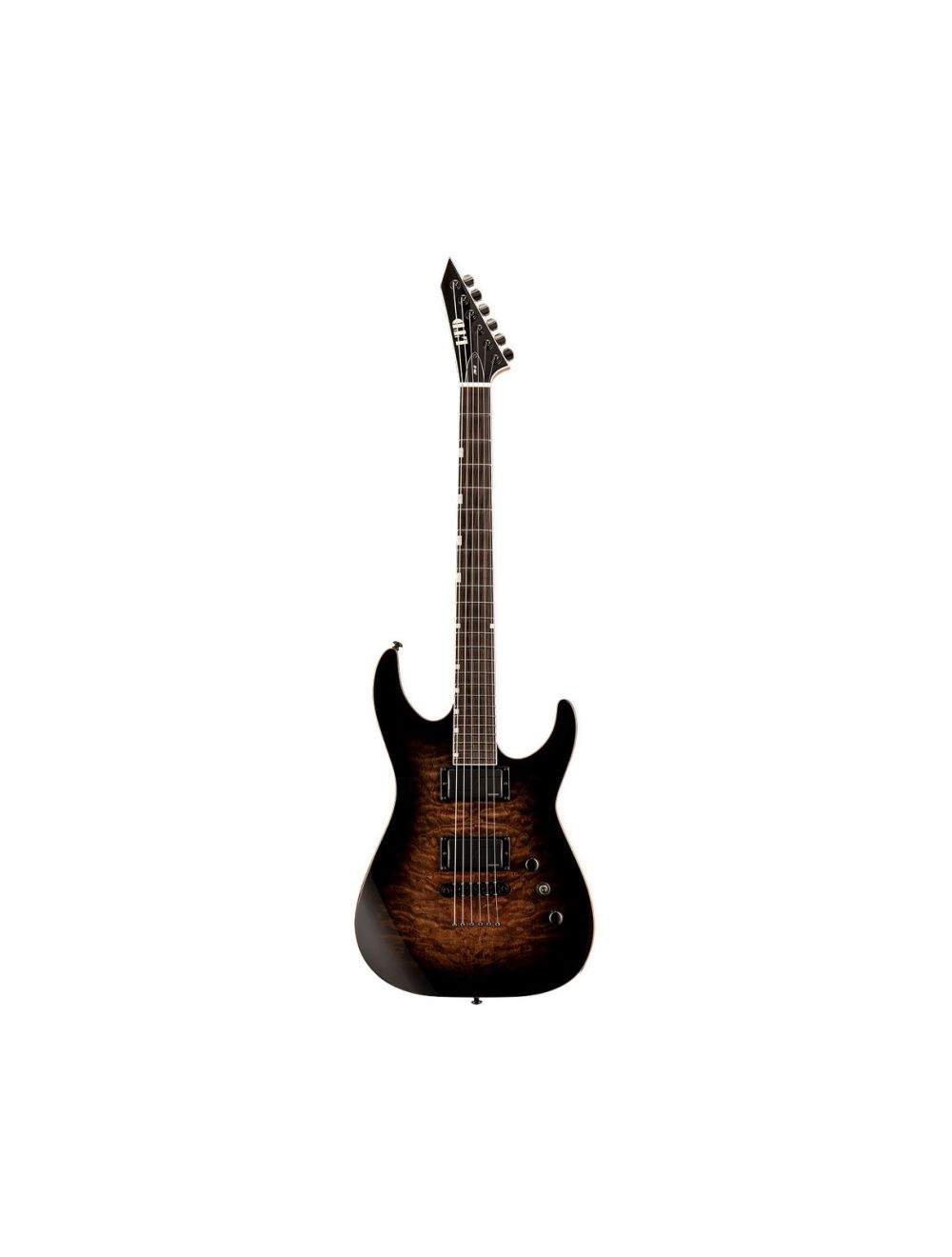 ESP LTD JM II QM Josh Middleton Signature Electric Guitar Black Shadow Burst