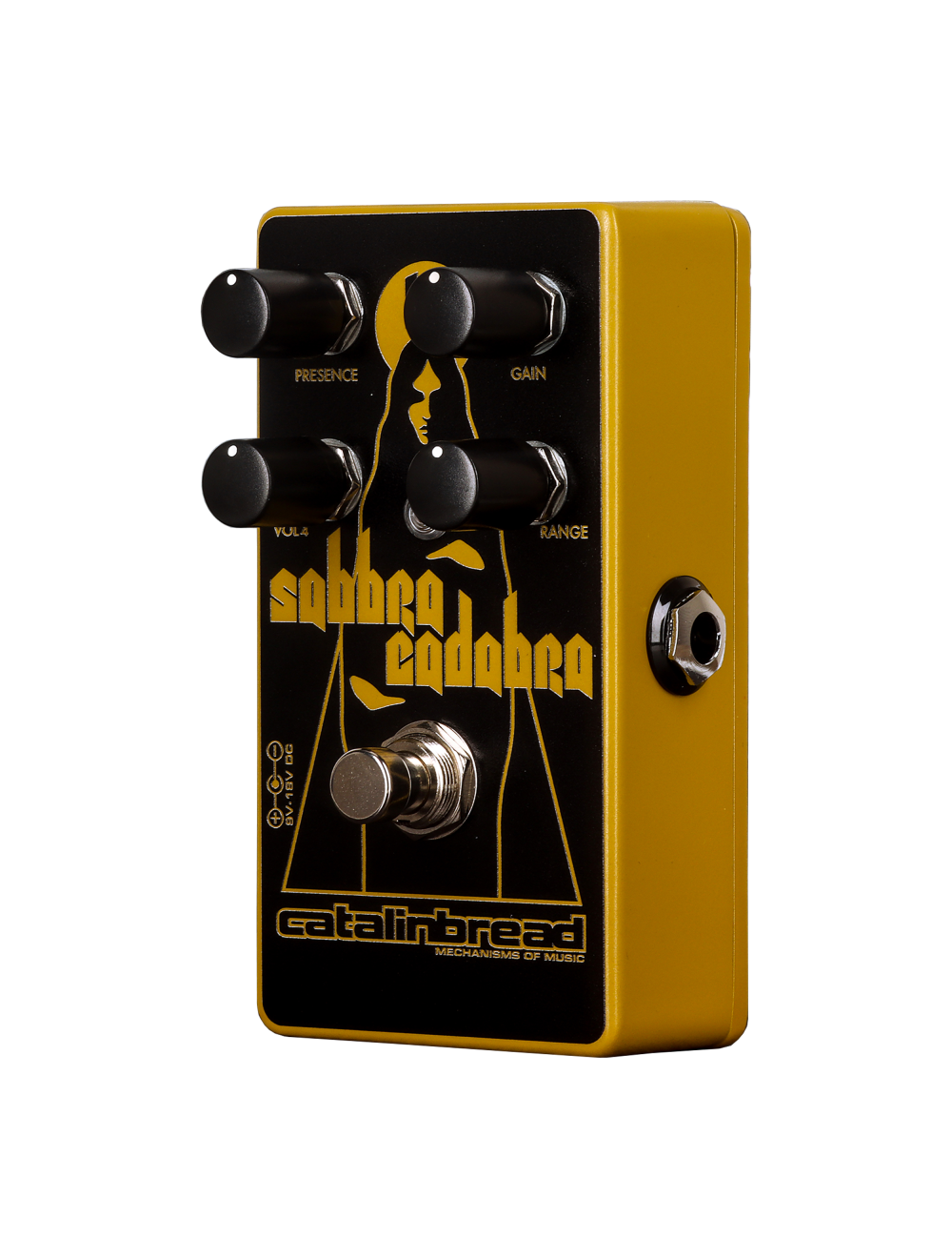 Catalinbread Sabbra Cadabra 10th Anniversary Overdrive Pedal - Yellow - Open Box