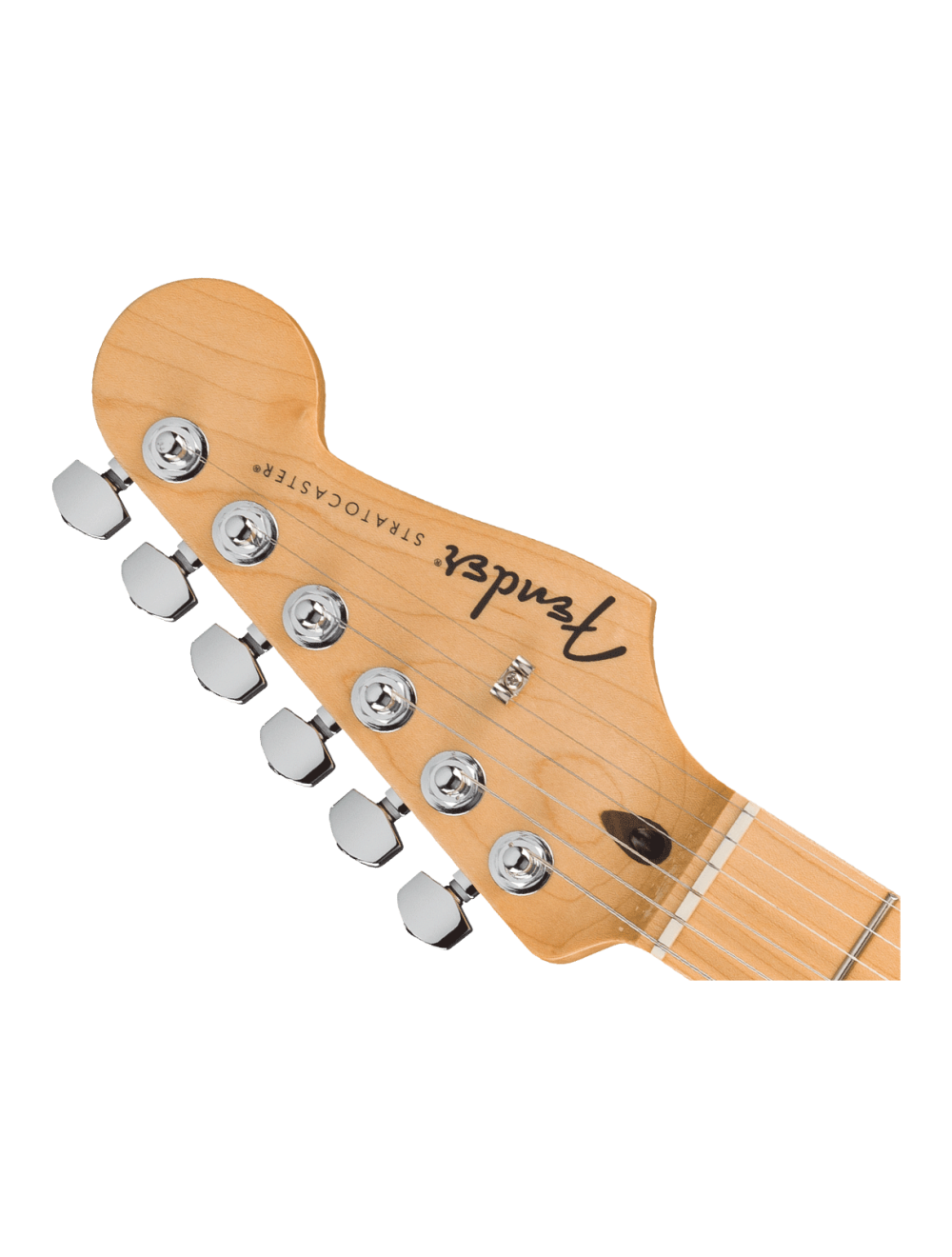 Used Fender Standard Stratocaster Electric Guitar - Olympic White w/Maple FB