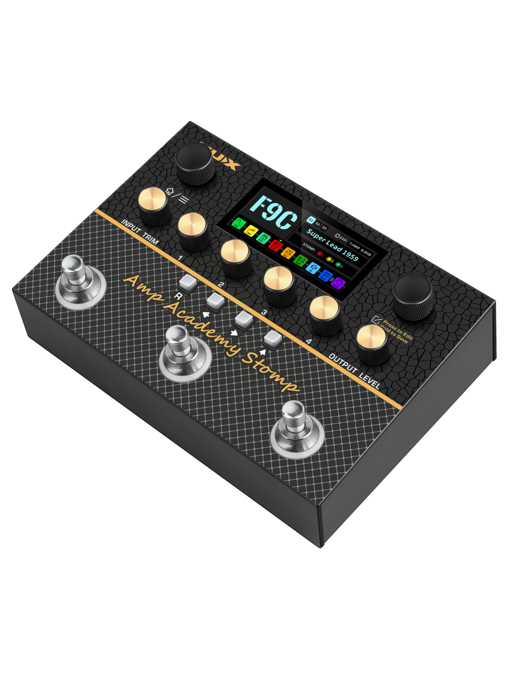 NUX NMA-3AAP Amp Academy Stomp Amp Modeler Pedal