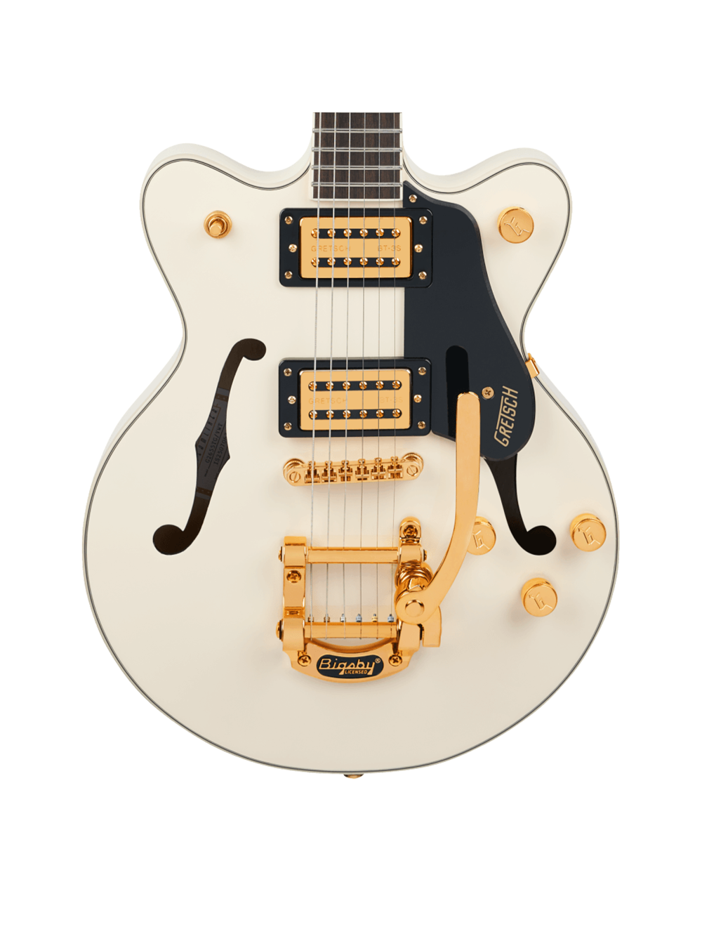 Used Gretsch G2655TG Streamliner CB Jr. DC w/ Bigsby LTD - Vintage White - Used