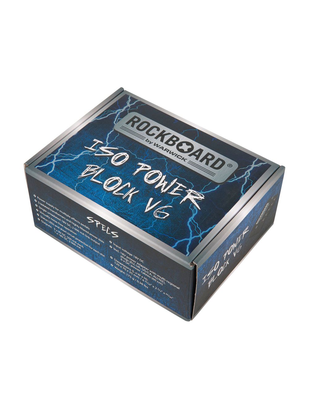 RockBoard Power Block 6-Out Power Supply w/ Isolated Transformers