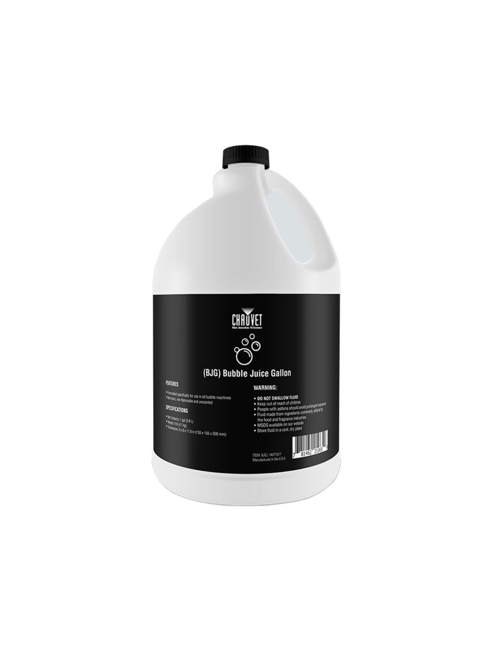 CHAUVET DJ BJG Bubble Juice Gallon