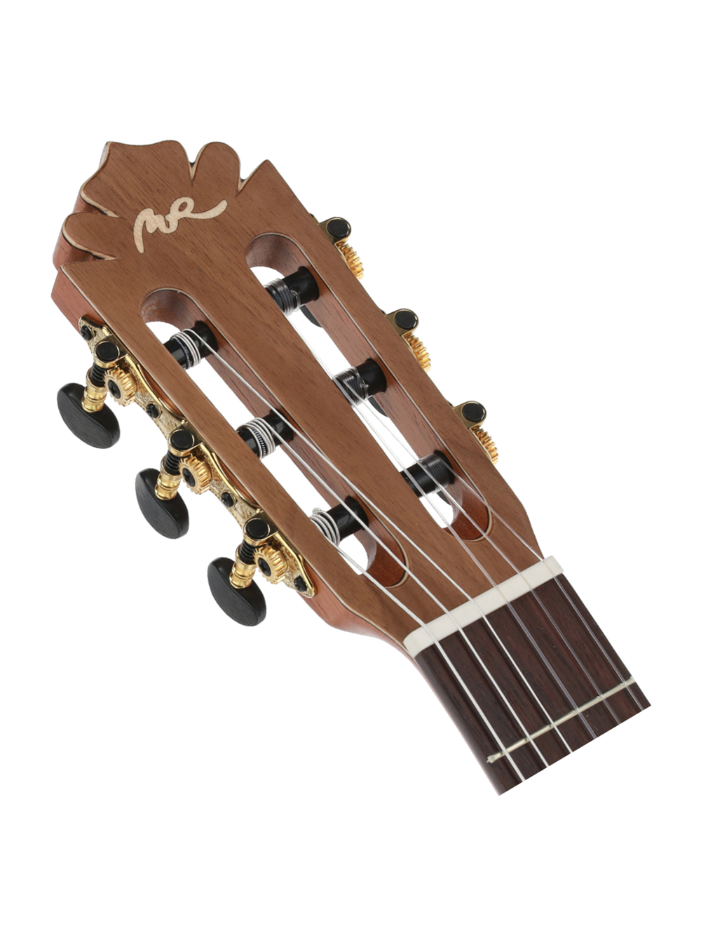 Manuel Rodriguez Café Cortado A/E Guitar - Curly Walnut Satin - Open Box