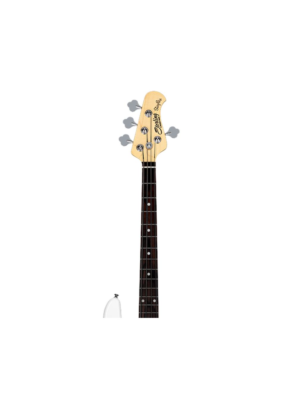 Sterling by music man stingray short scale electric bass olympic white 2025