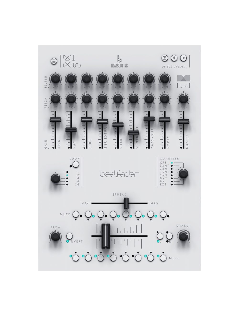 BEATSURFING beatfader