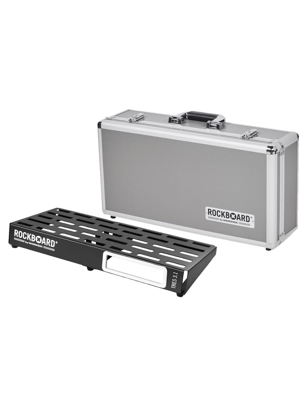 RockBoard TRES 3.1 Pedalboard with ATA Flight Case