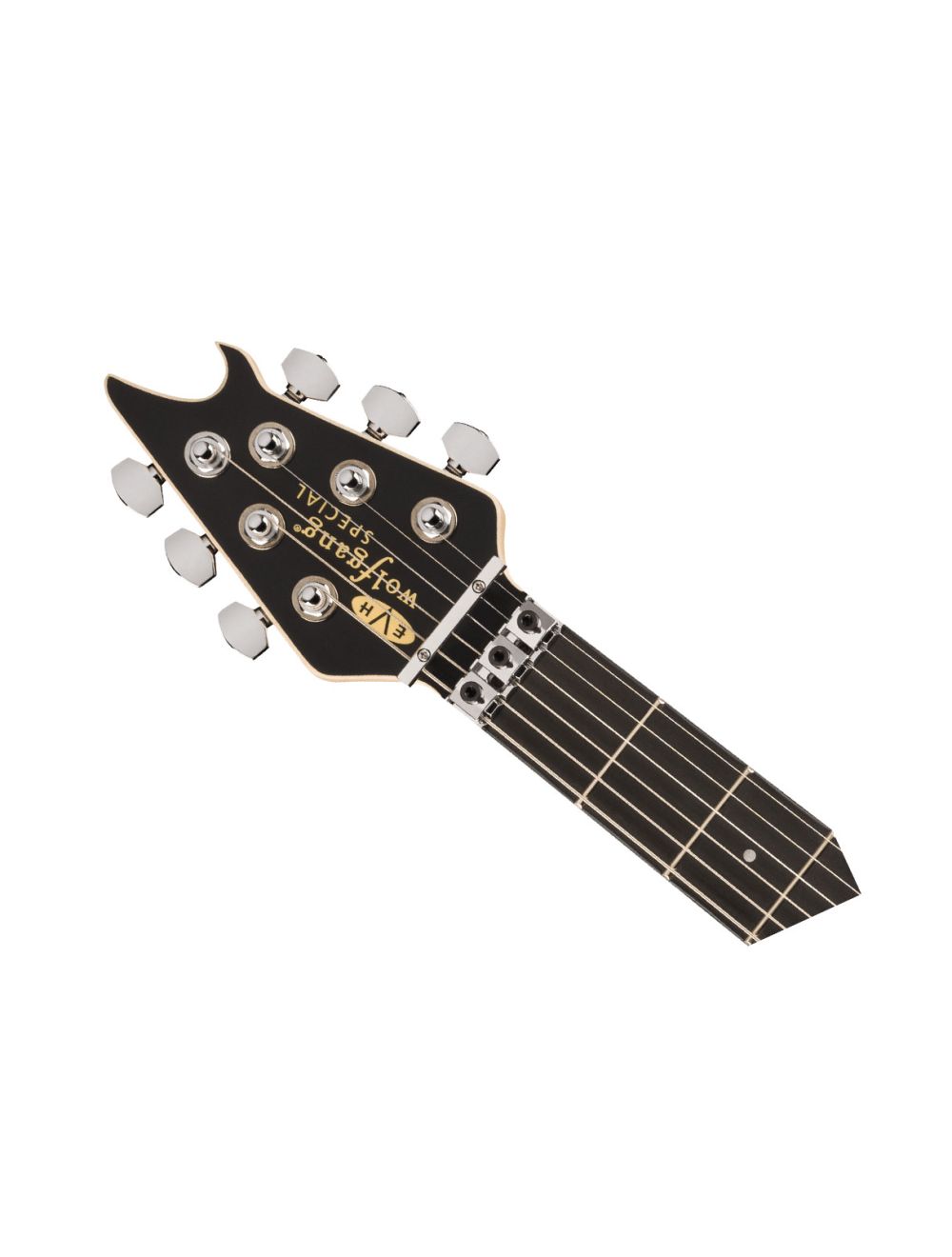 EVH Wolfgang Special Satin Striped Electric Guitar - Black/Yellow