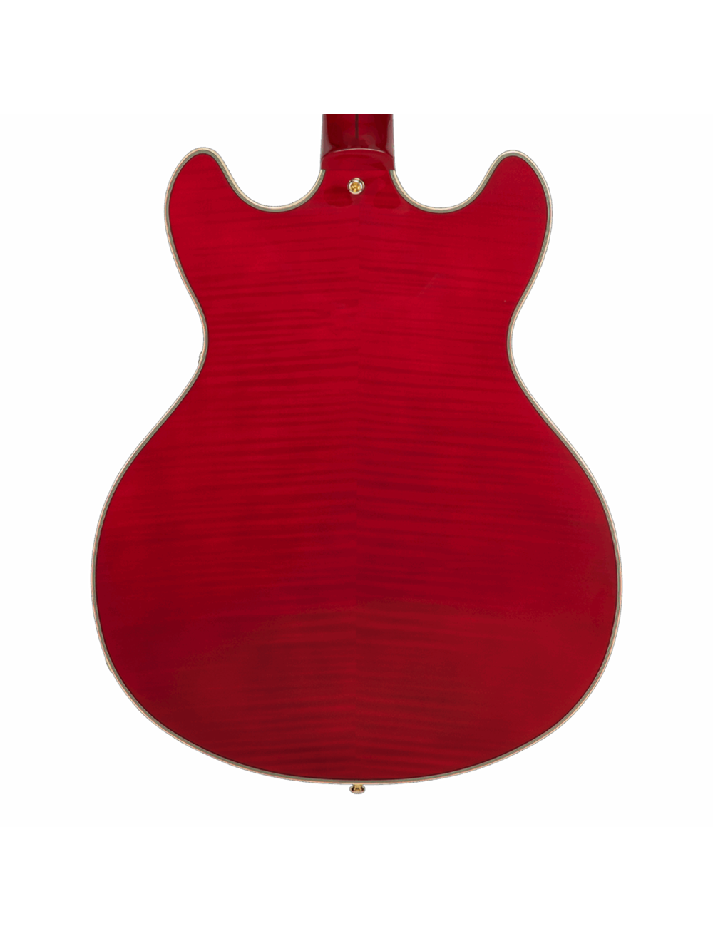 D'Angelico Excel DC Double Cutaway Semi-Hollow Guitar - Trans Cherry