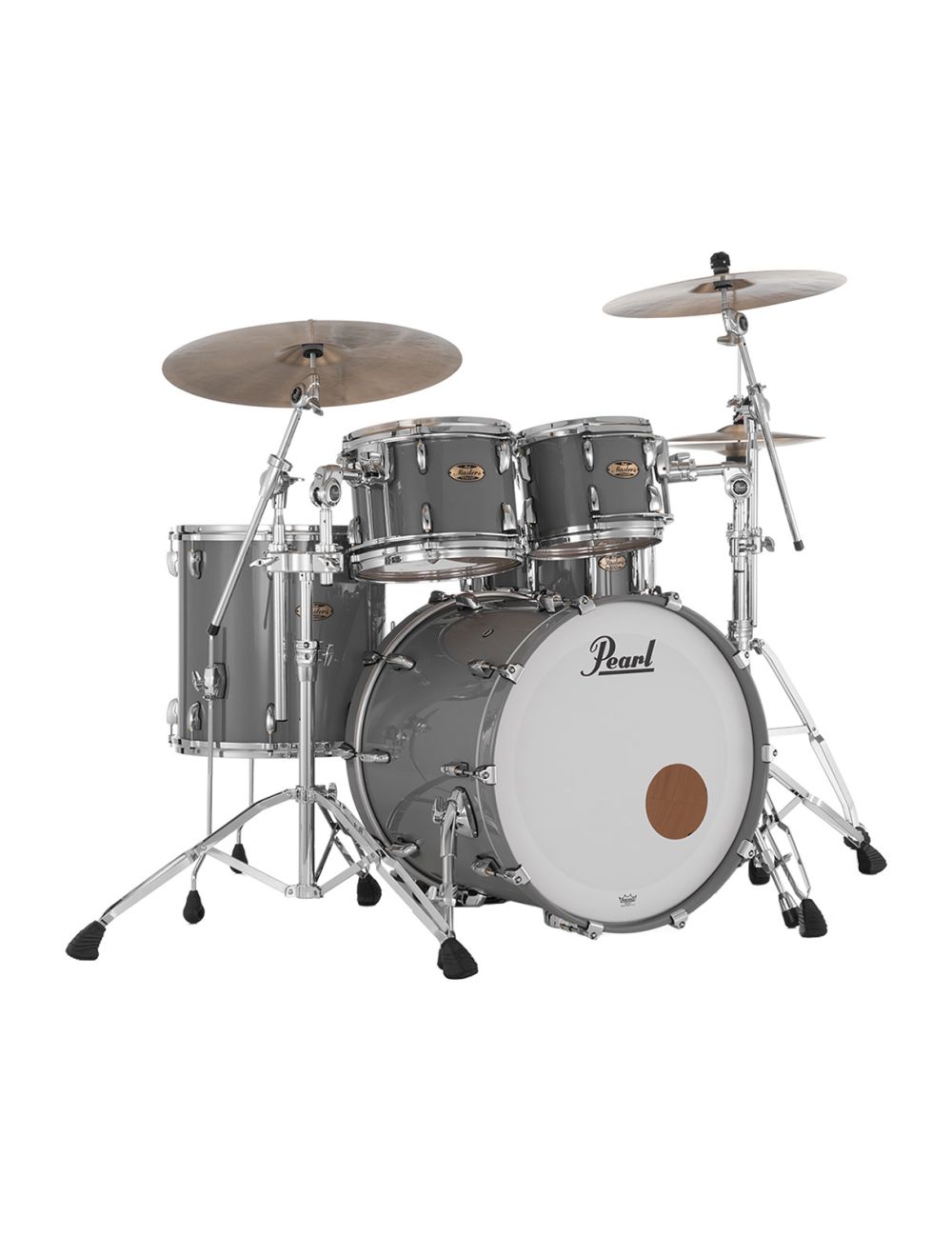 Pearl Masters Maple Pure 4 pc Shell Pack w 22 Kick Putty Grey
