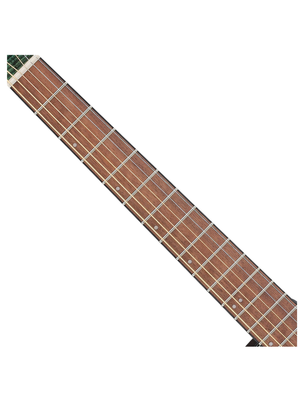 Ibanez AEWC32FM A/E Guitar - Dark Green Sunset Fade High Gloss