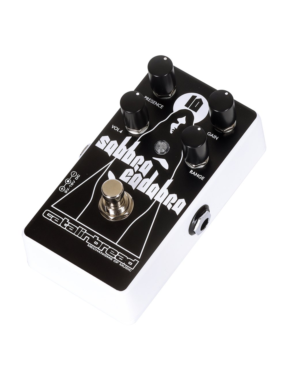 Catalinbread Sabbra Cadabra 10th Anniversary Overdrive Pedal - White - Open Box