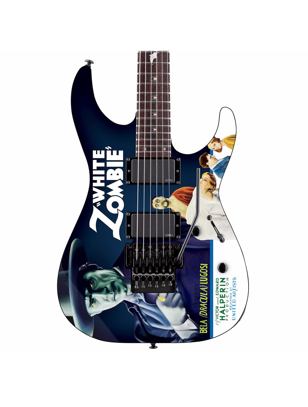 最新発見 Kirk LTD ESP Hammett Used - Zombie White ギター