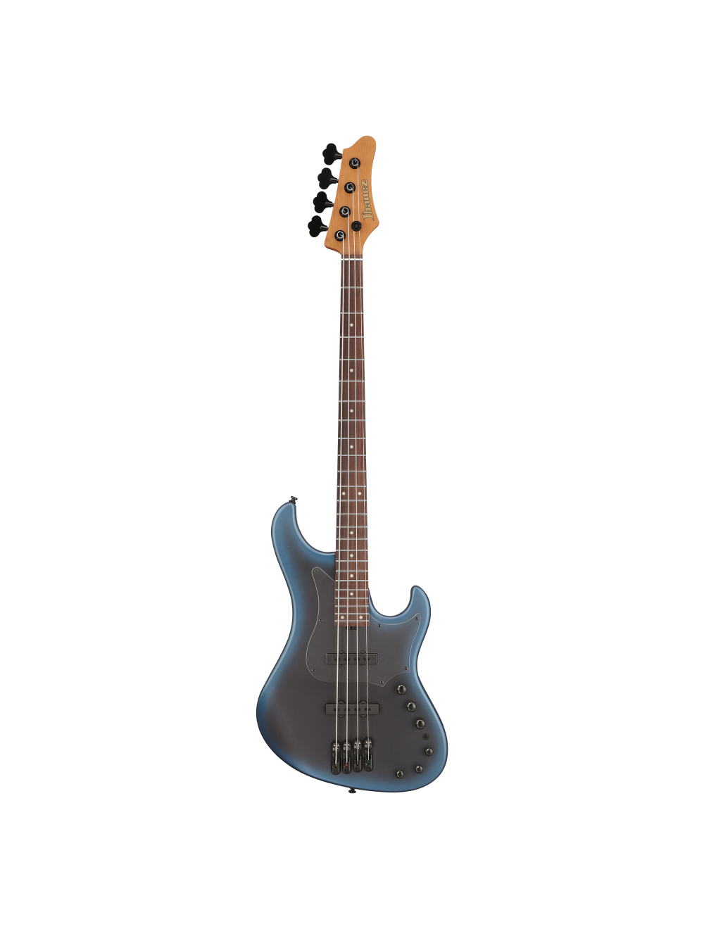 Used Ibanez MDM1000 MDM 4-String Bass Guitar w/Bag - Midnight Arctic Ocean Matte