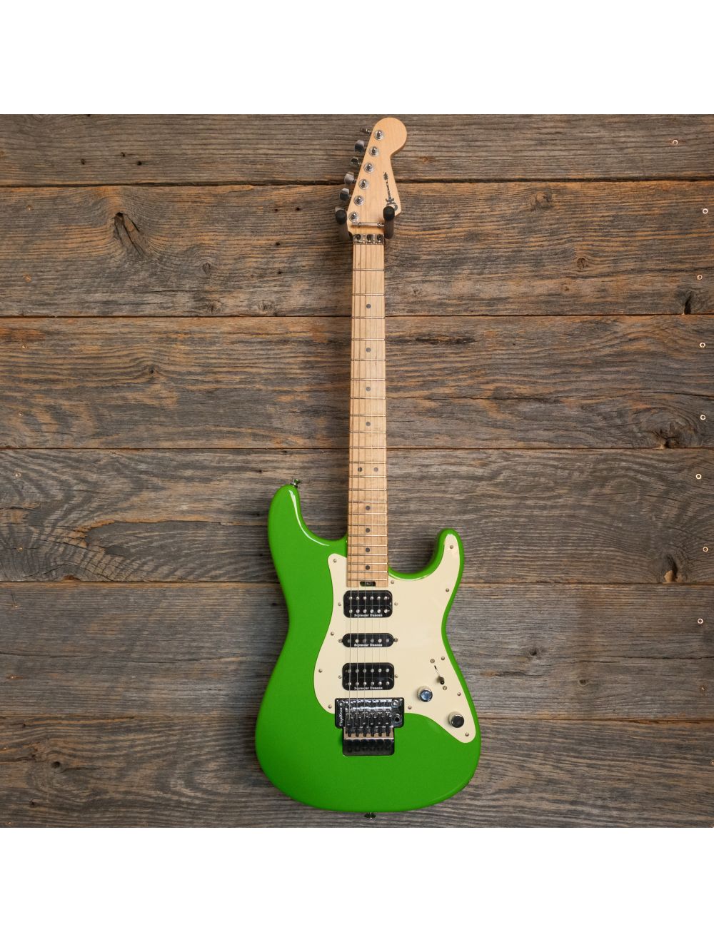 Used Charvel Pro-Mod So-Cal Style 1 HSH FR - Slime Green w/Bag