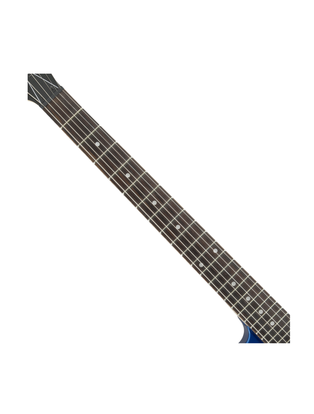 Used Jackson JS Series Dinky JS12 Guitar - Metallic Blue w/Amaranth FB