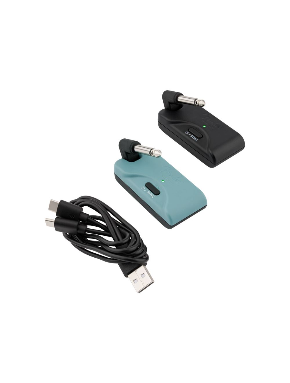 Fender Telepath Wireless Instrument System - Mystic Ice Blue/Black