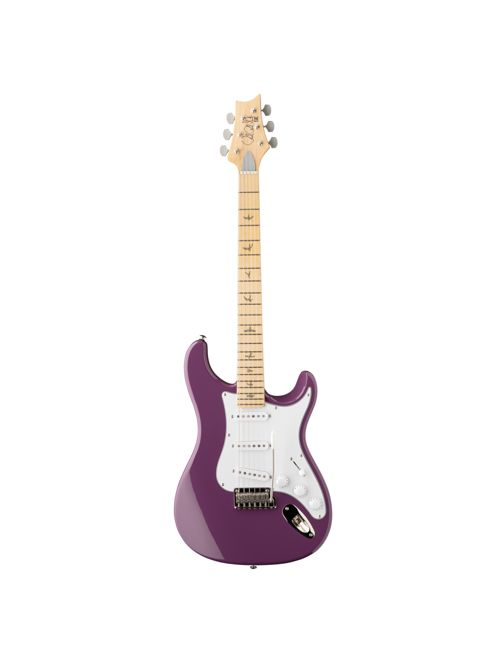 PRS SE Silver Sky Maple Electric Guitar - Summit Purple