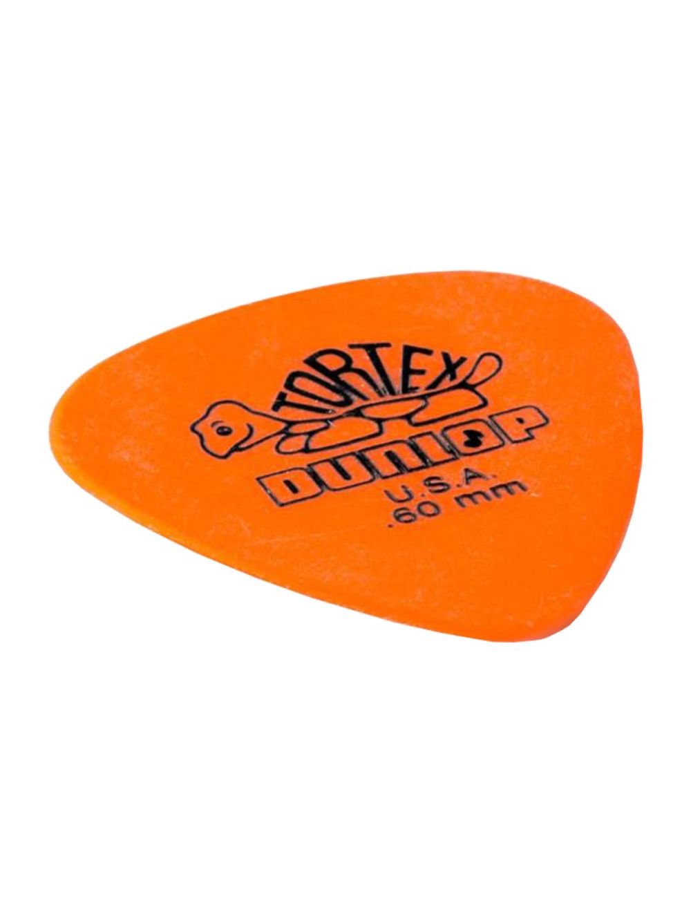 Dunlop 418P060 .60 Tortex Standard Orange Guitar Picks (12-Pack)