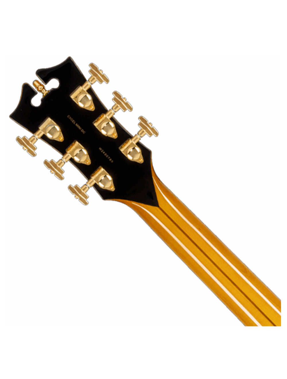 D'Angelico Excel Mini DC Double Cutaway Semi-Hollow Guitar - Amber