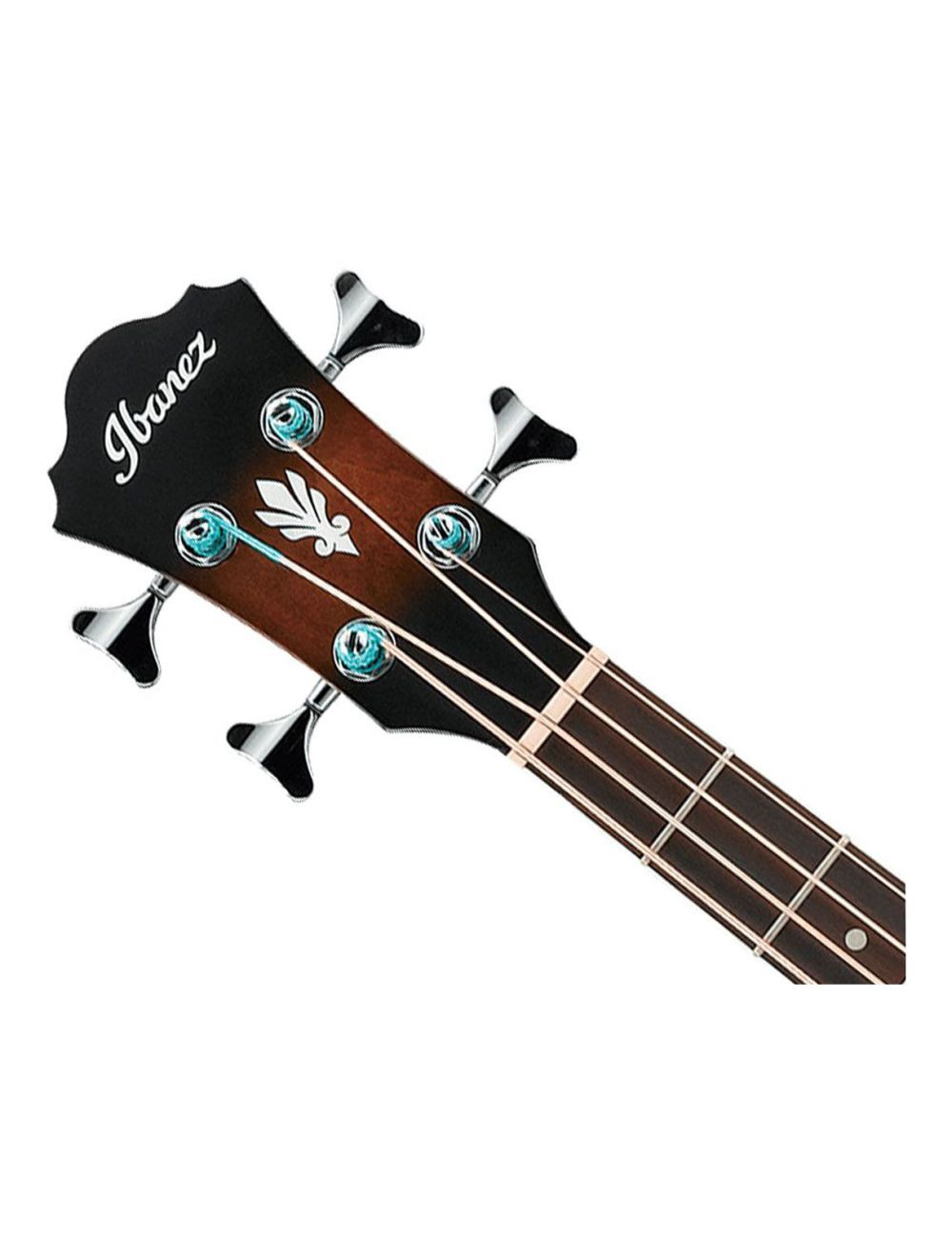 Used Ibanez AEB10EDVS AE Acoustic Electric Bass Guitar - Dark Violin Sunburst