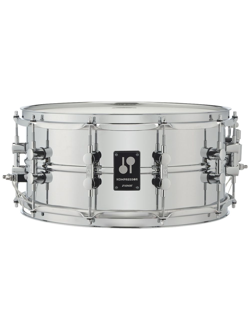 Sonor Kompressor 14" X 6.5" Steel Snare Drum - Open Box