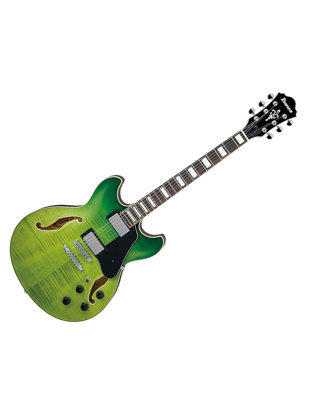 Ibanez artcore green new arrivals