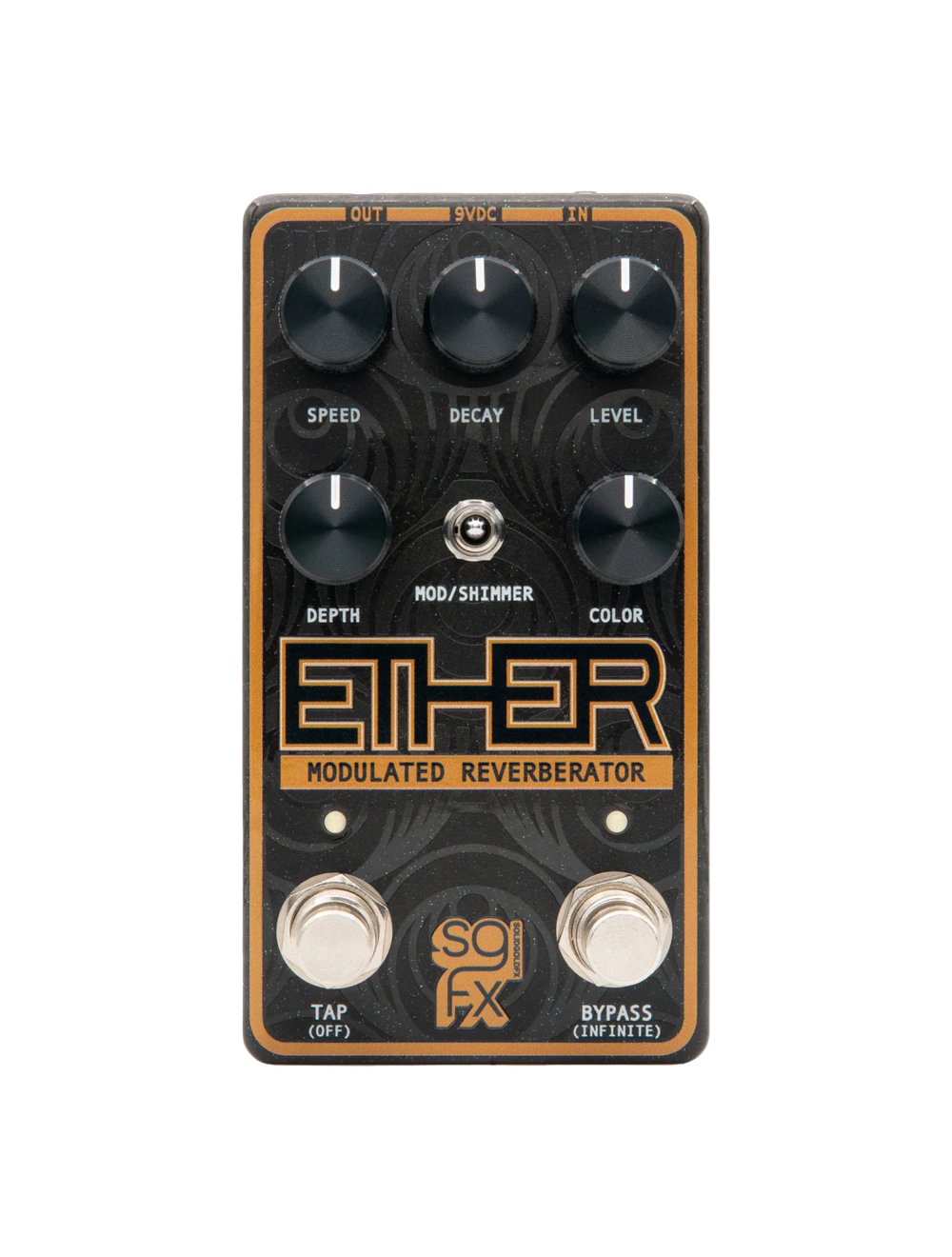 SolidGoldFX ETHER Modulated Reverberator Pedal