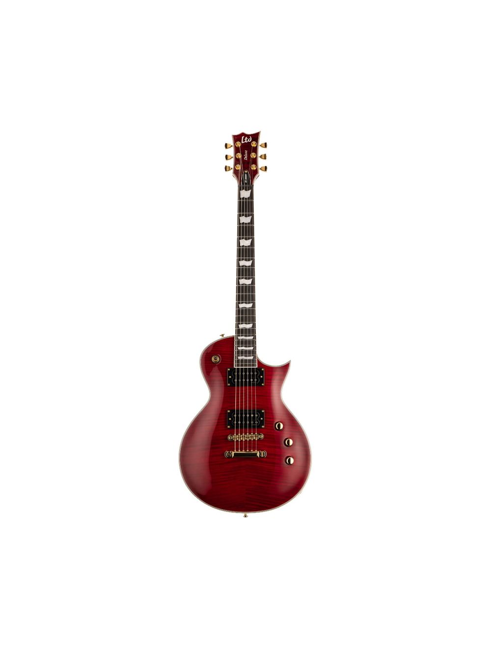 ESP LTD EC-1000T CTM FM Electric Guitar - See Thru Black Cherry - B-Stock