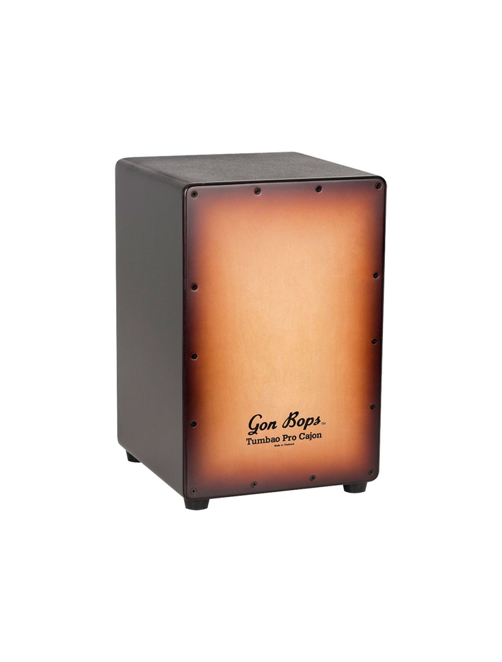 Gon Bops Tumbao Pro Cajon - Burnt Toast Burst