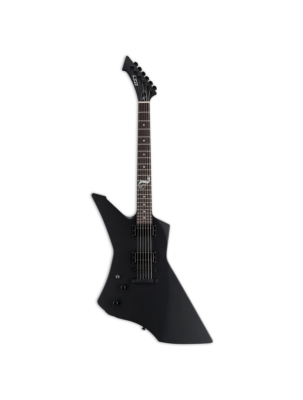 ESP LTD James Hetfield Snakebyte L/H Electric Guitar - Black Satin