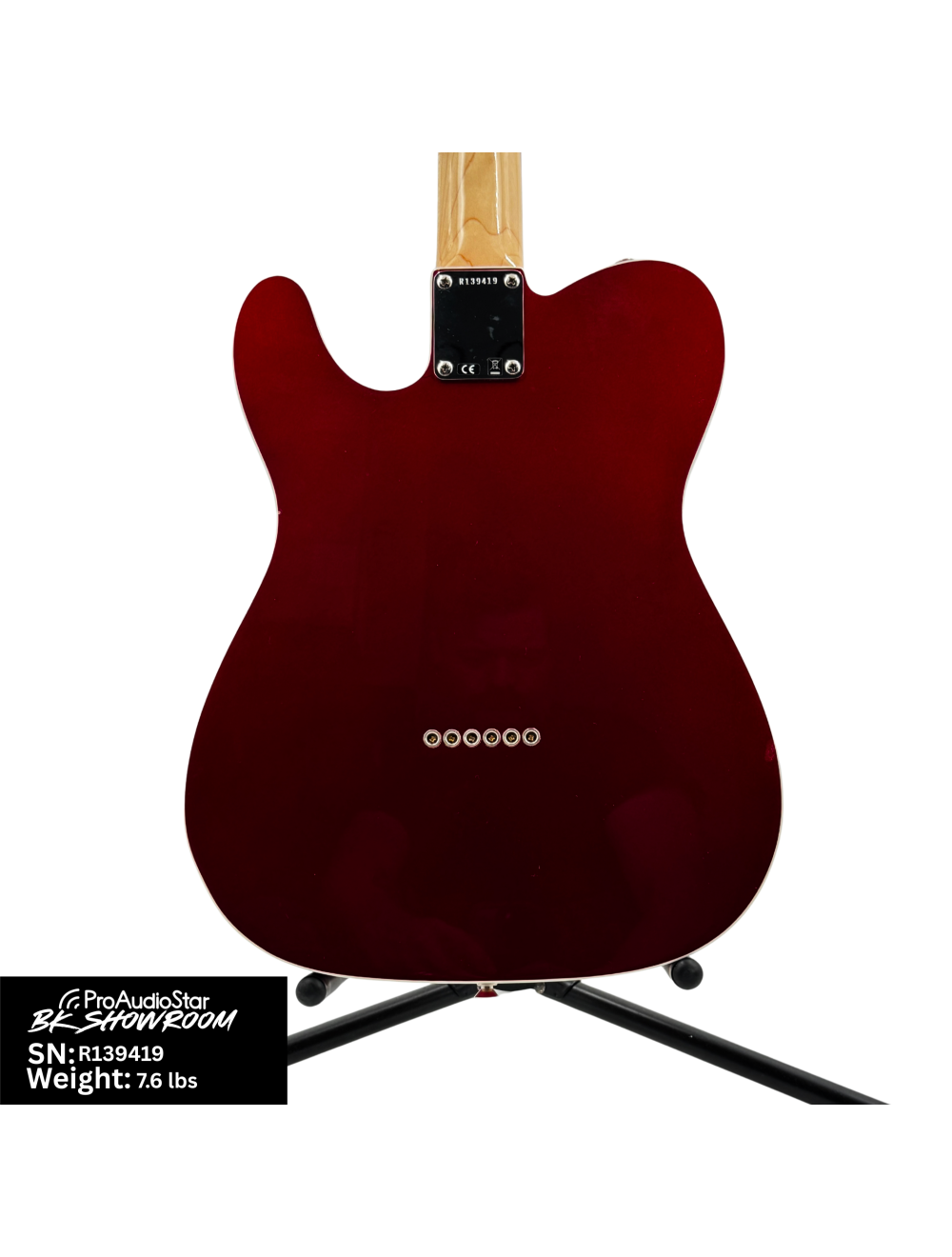 Used Fender Custom Shop Time Machine '60 Telecaster Custom - Candy Apple Red