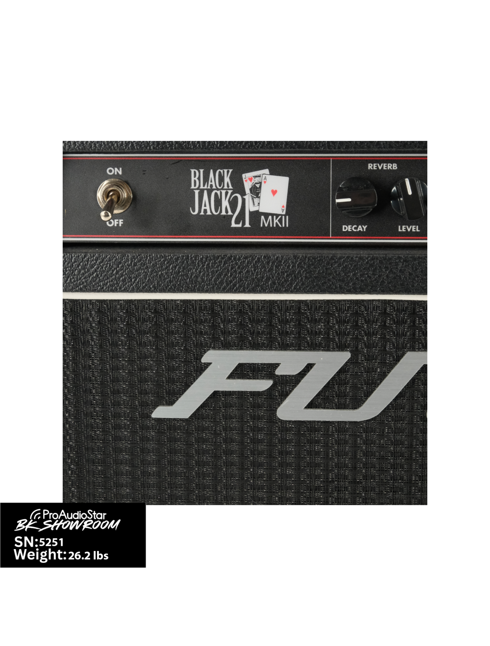 Used Fuchs Casino Blackjack 21 1x12" Combo Amp