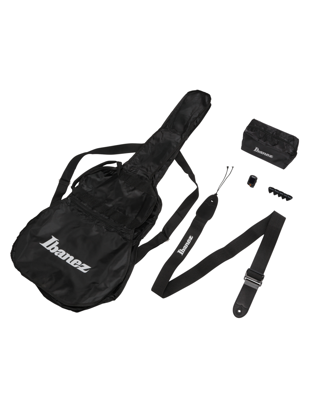 Used Ibanez IJVC50 Grand Concert Acoustic Guitar Pack - Open Pore Natural