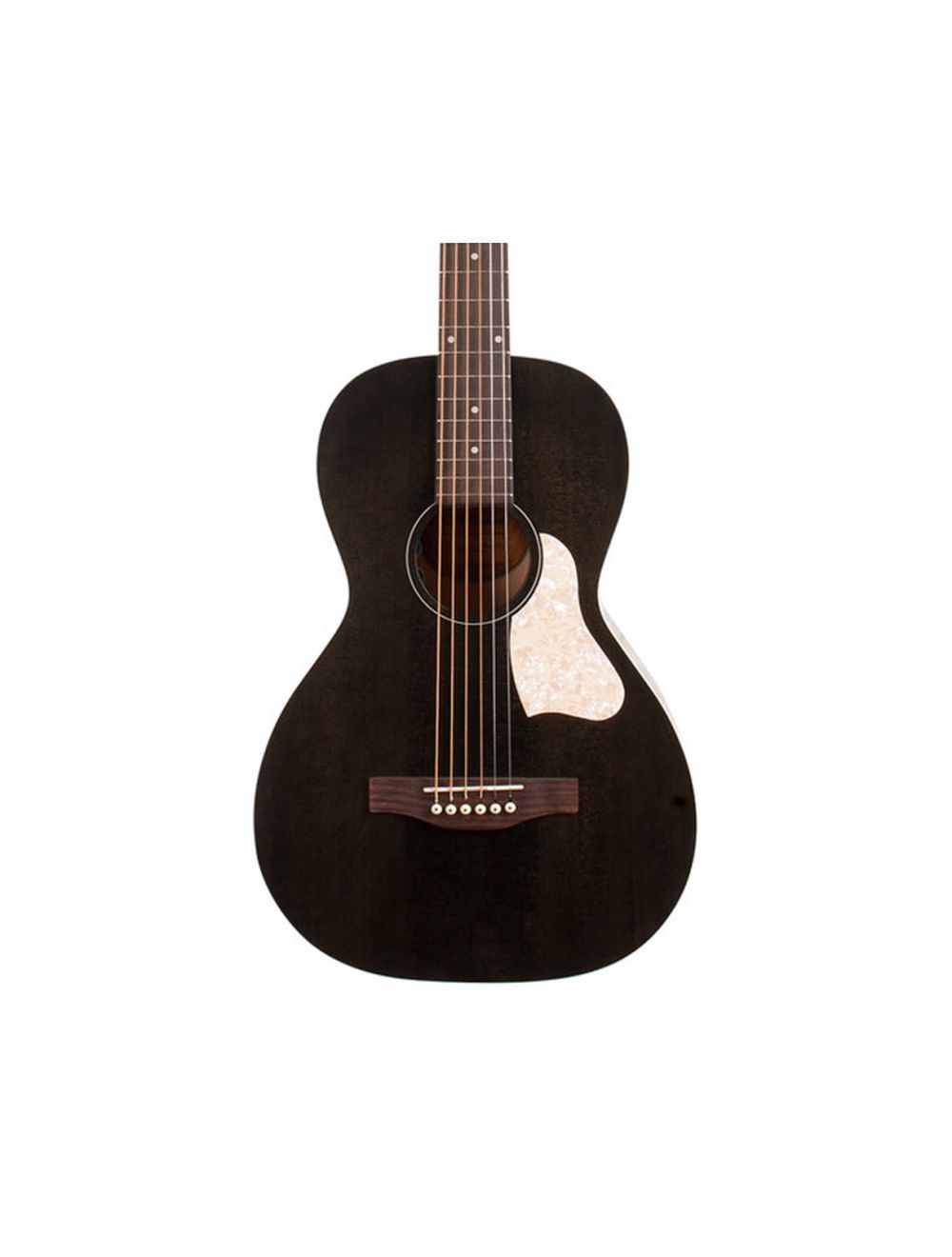 Art & Lutherie Roadhouse Faded Black Acoustic/Electric Guitar