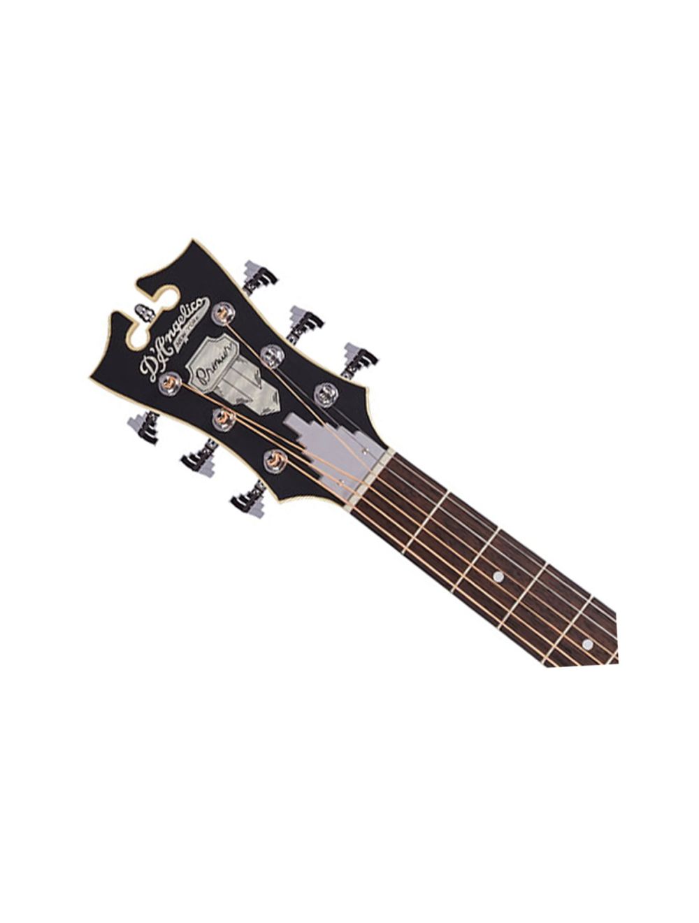 D'Angelico Premier Lexington LS A/E Guitar - Mahogany Satin - Open Box